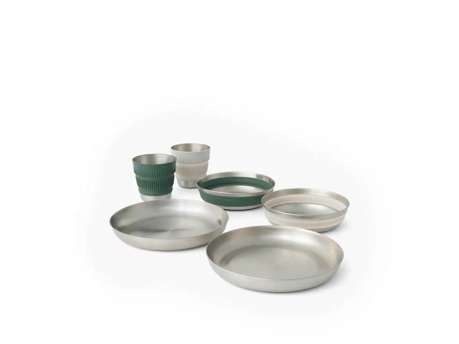 Sea to Summit Detour Stainless Steel Dinnerware Set 6 dielna sada riadu