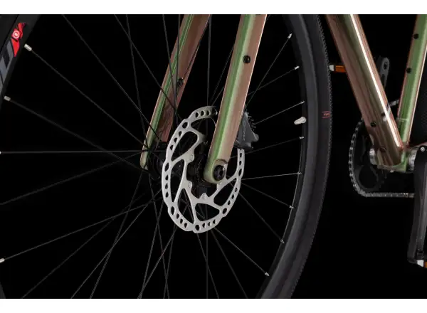4Ever Gromvel Elite gravel bicykel Green dragon