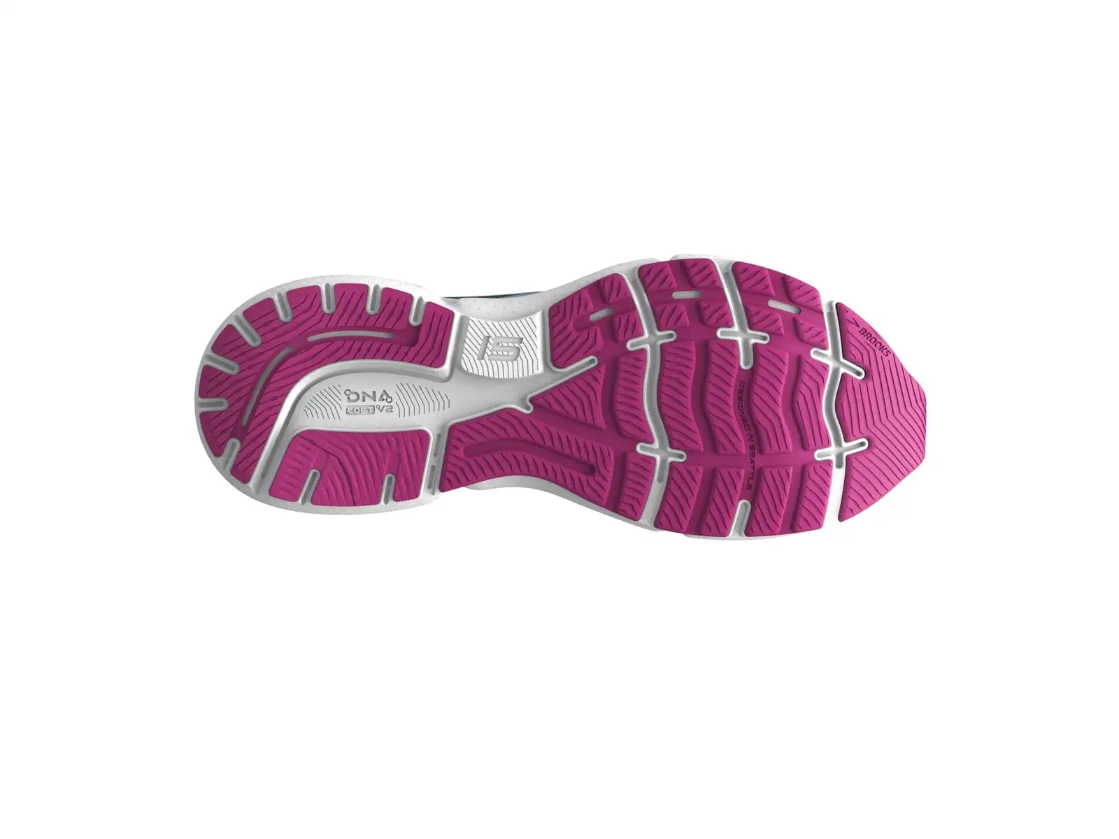 Brooks Ghost 15 dámske bežecké topánky modrá.