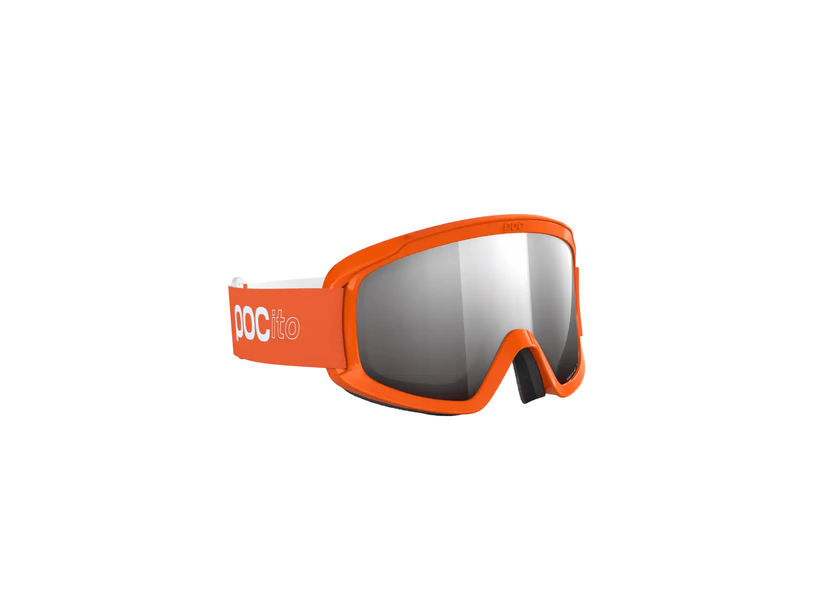 POC POCito Opsin detské lyžiarske okuliare Fluorescent Orange/Partly Sunny Silver