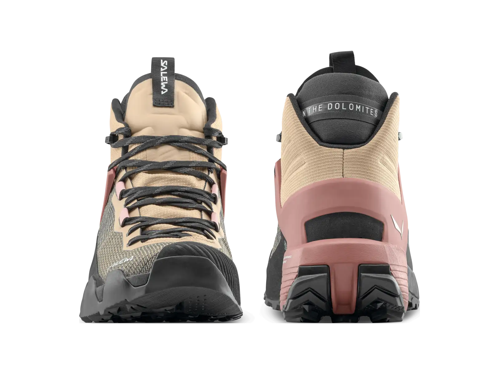 Salewa Wildfire NXT Mid GTX dámske turistické topánky Quicksand/Etruscan Red