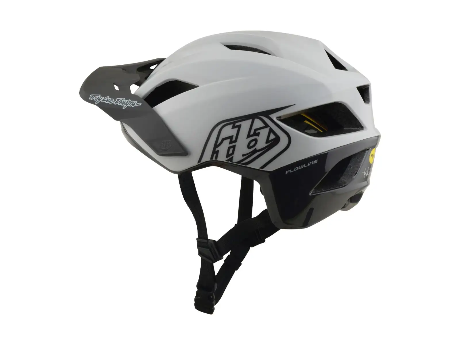Troy Lee Designs Flowline MIPS prilba Point Gray