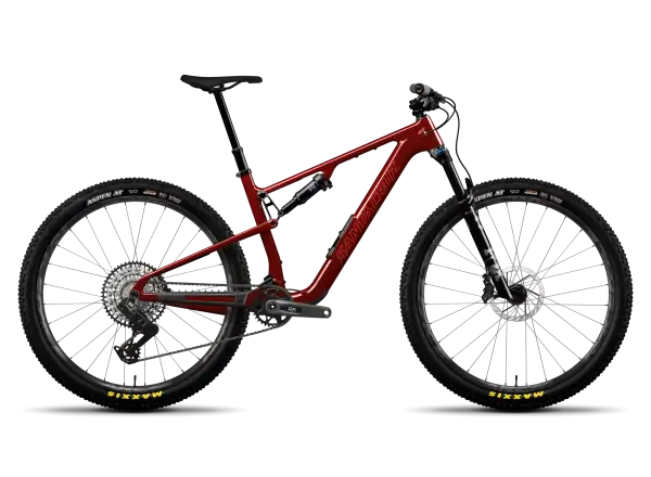 Santa Cruz Blur 5 CC 29 27 GX AXS RACE RSV horský bicykel Gloss Tart Cherry
