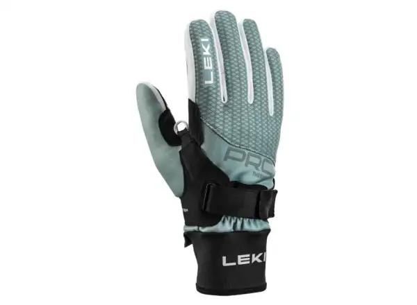 Leki PRC ThermoPlus Shark dámske rukavice Black-ice green