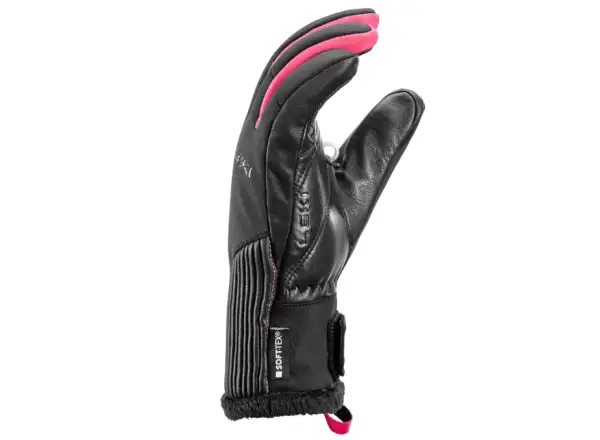 Leki Vallarta 3D Women dámske rukavice Black-Rose