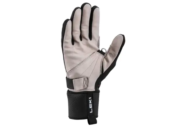Leki PRC Premium Shark bežecké rukavice Black-Sand