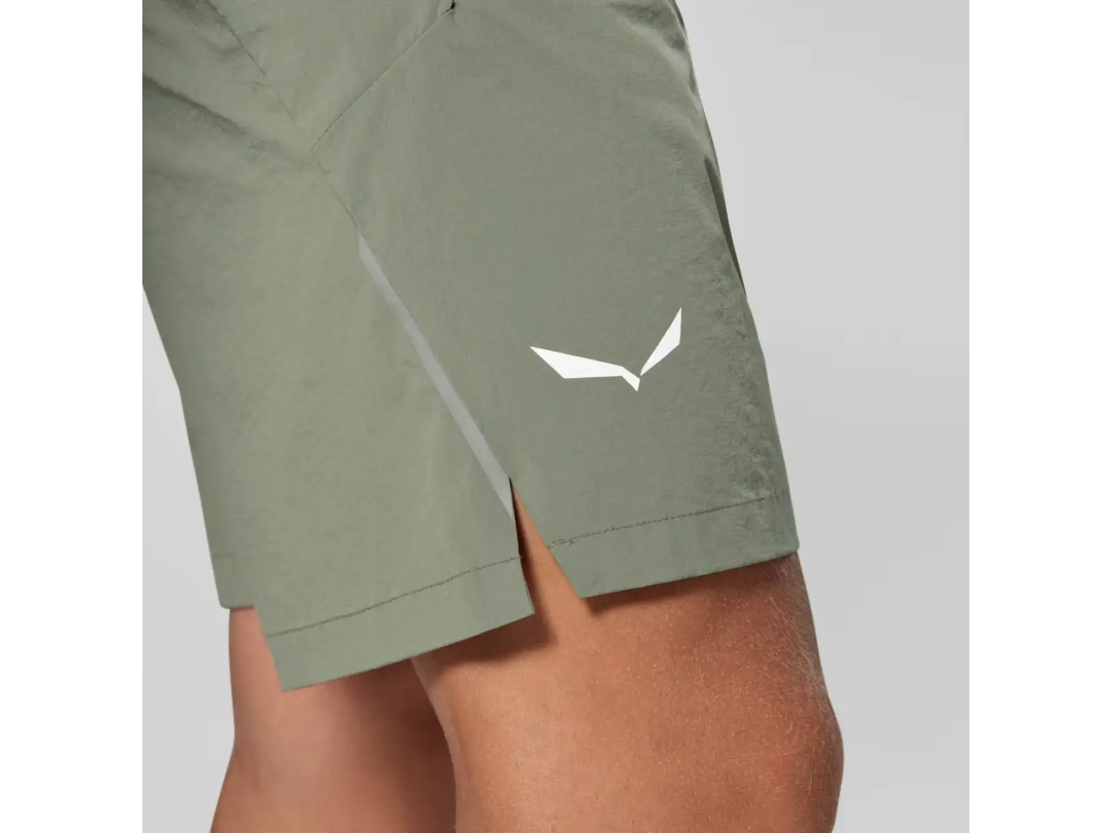 Salewa Pedroc Durastretch Light pánske kraťasy Faded Green