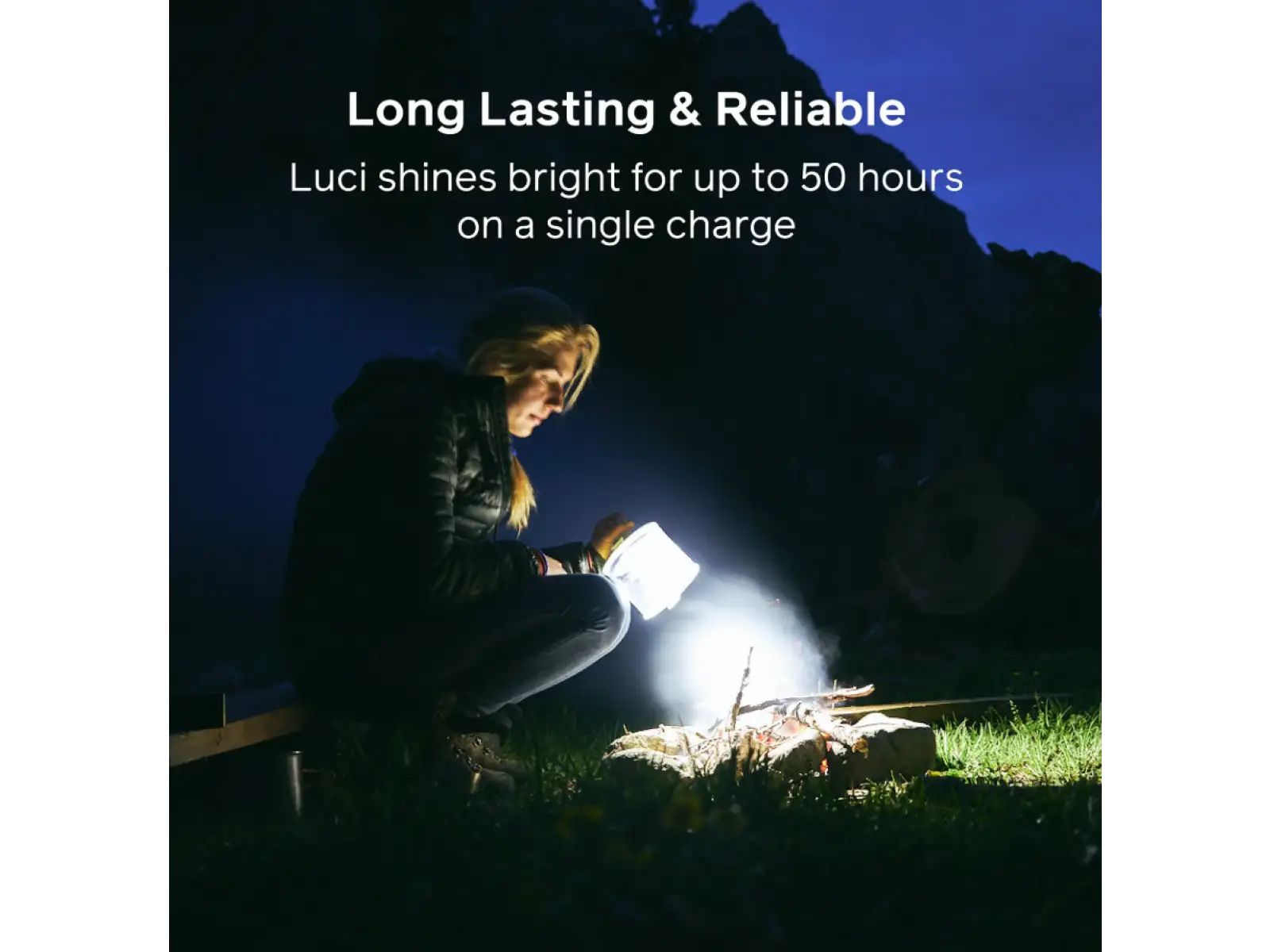 Biolite Luci Charge 150 solárna lampa Clear/Cool