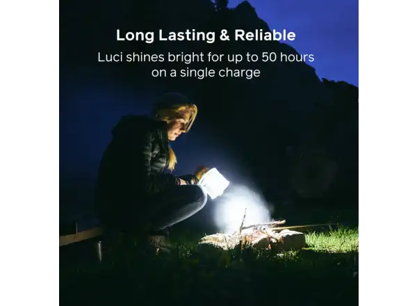Biolite Luci Charge 150 solárna lampa Clear/Cool