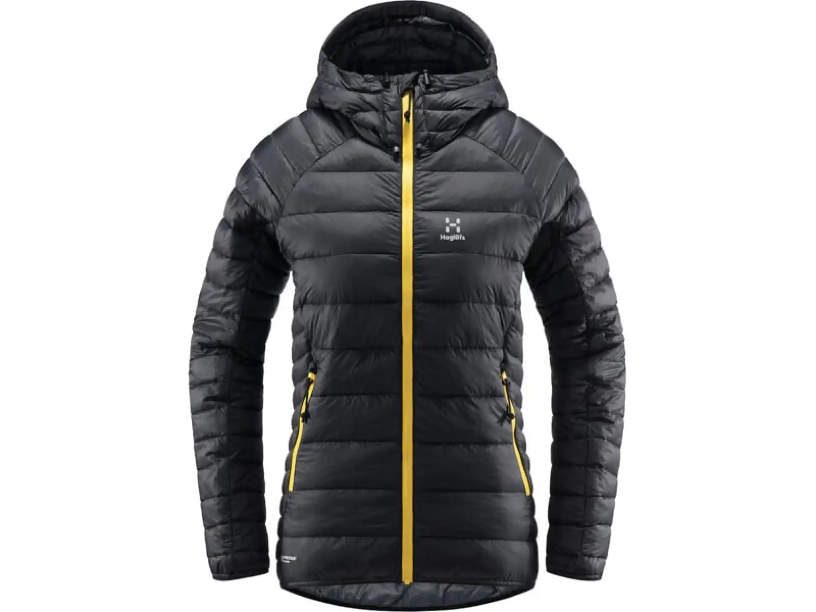 Haglöfs V series Mimic hood dámska bunda čierna