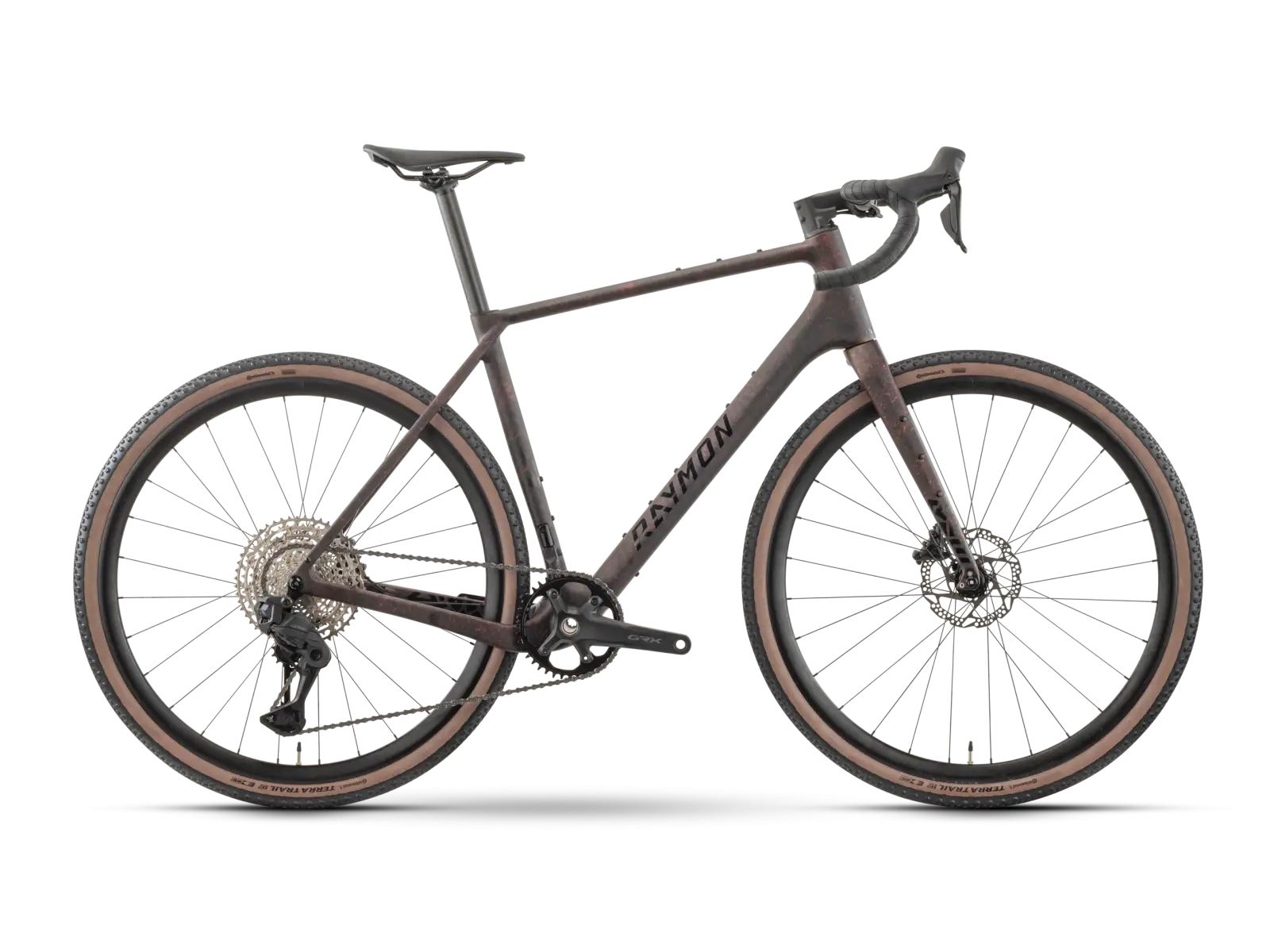 Raymon Soreno Pro 12S GRX715 Di2 gravel bicykel Black Stone