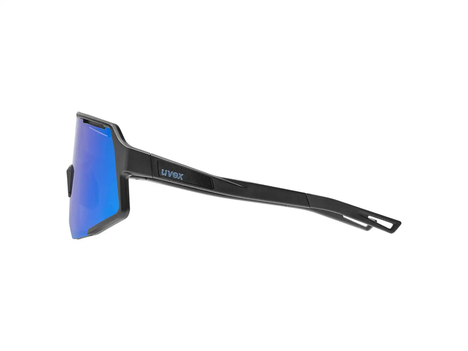 Uvex Sequenze slnečné okuliare Black Matt/Mirror Blue