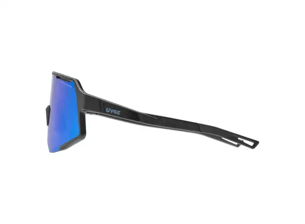 Uvex Sequenze slnečné okuliare Black Matt/Mirror Blue