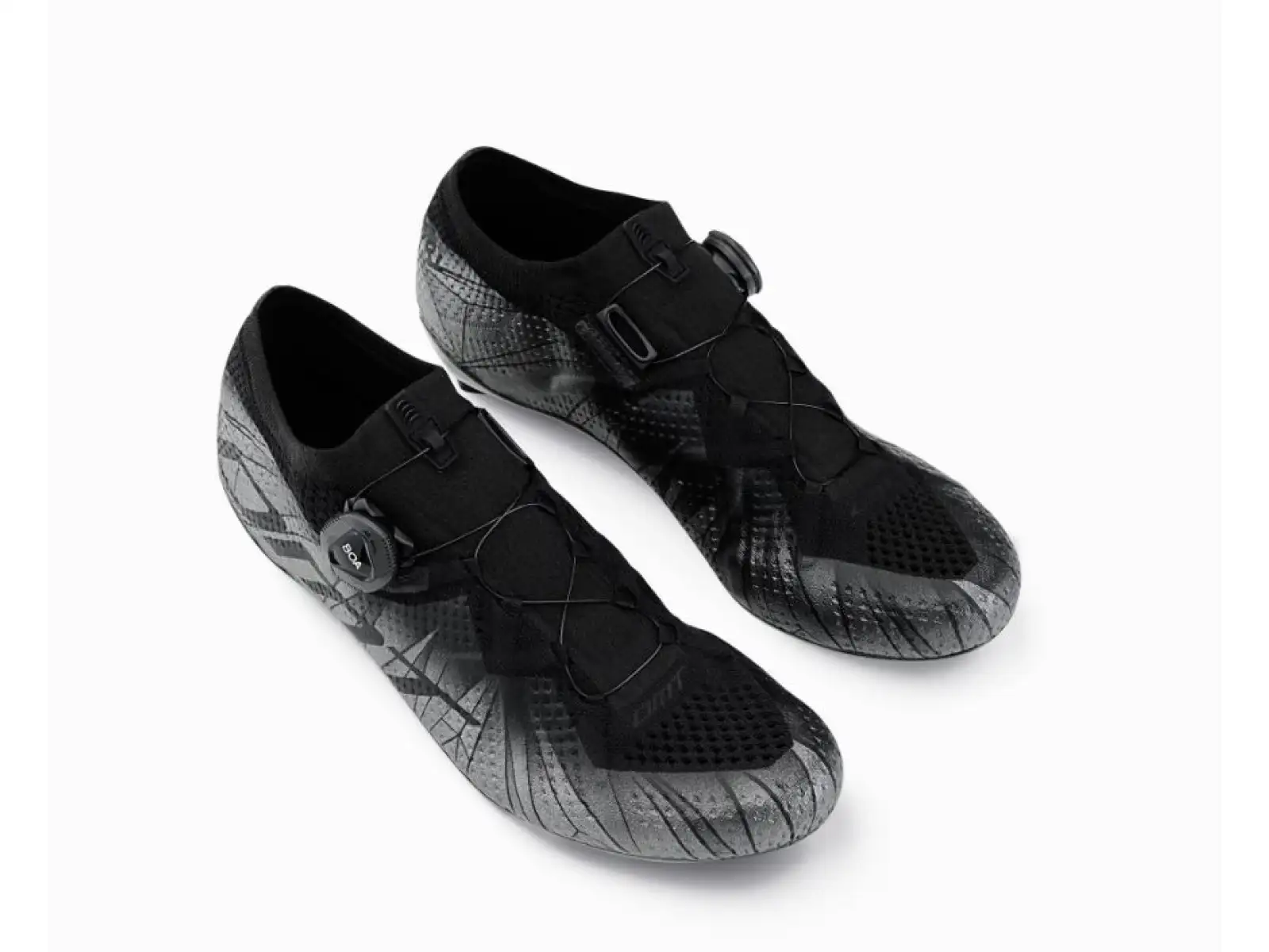 DMT KR1 cestné pánske tretry Black/Black Reflective