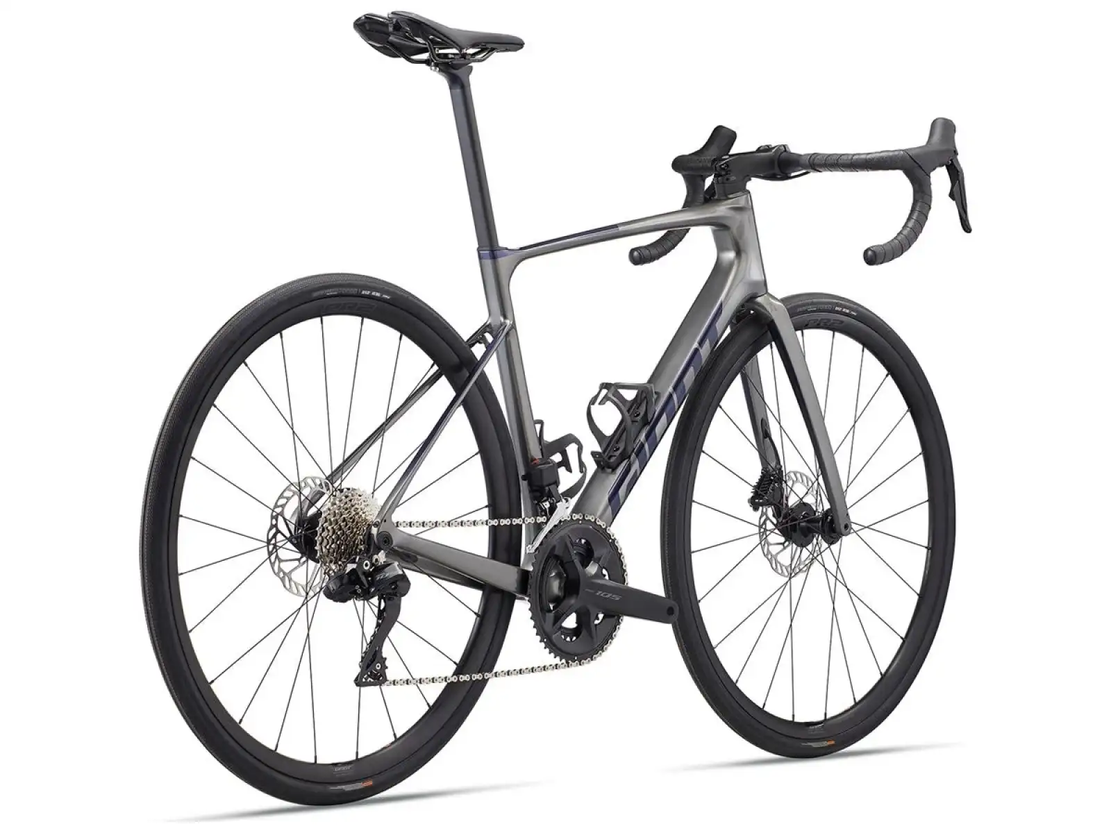 Giant Defy Advanced 1 cestný bicykel Charcoal / Milky Way