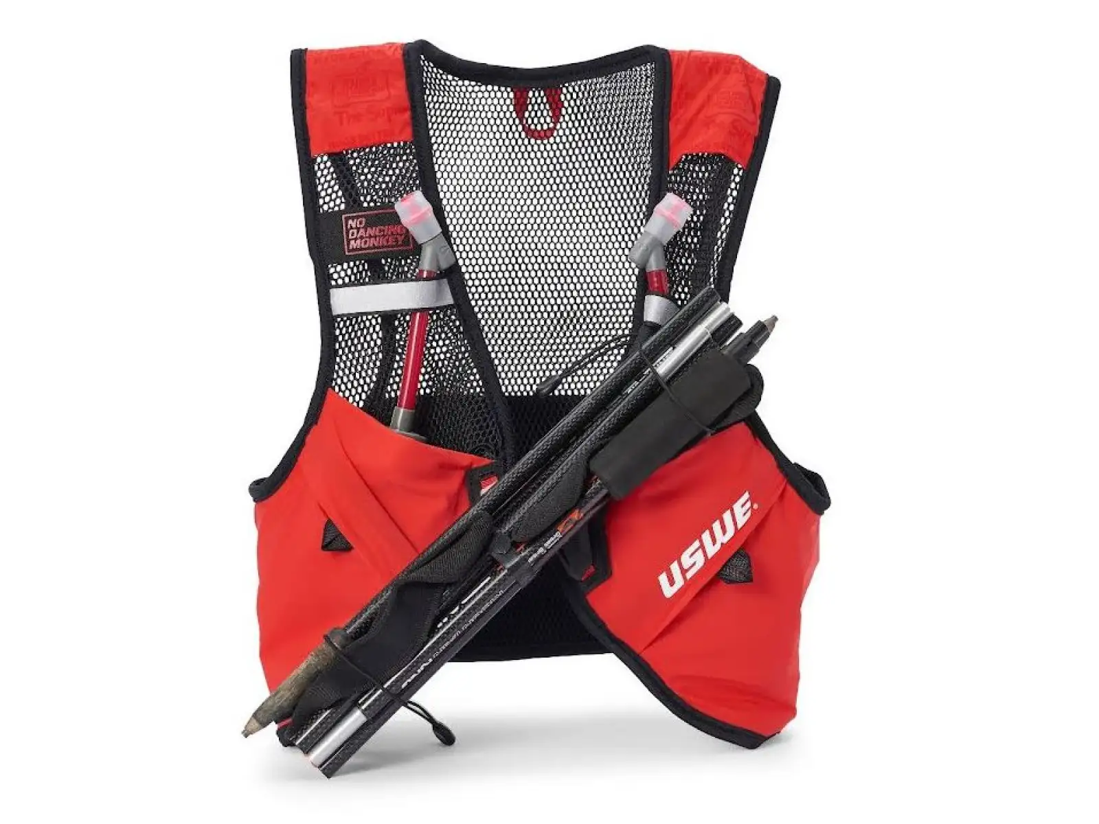 USWE Pace 2 Running Vest Red/black, veľkosť 4,5 mm, waistco. M-L