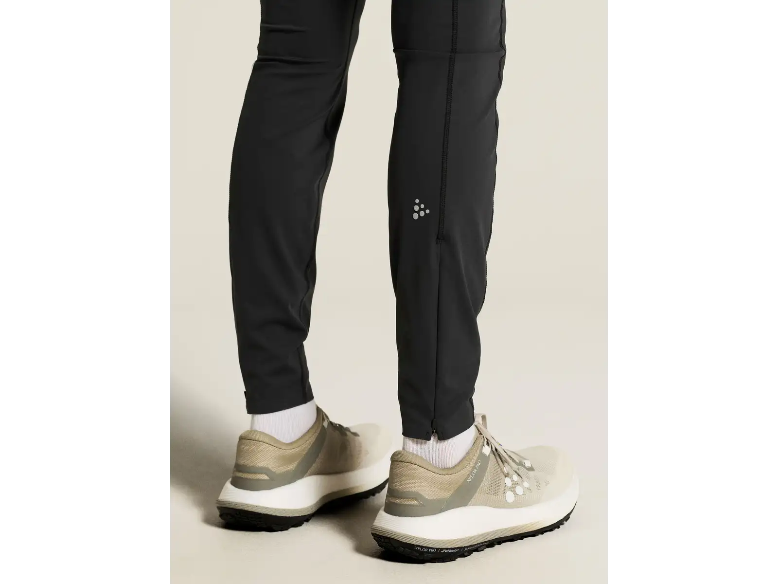 Craft Hypervent Running Tights pánske bežecké nohavice čierna