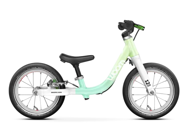 Woom GO 1 detské odrážadlo 12 Spearmint Crush Limited