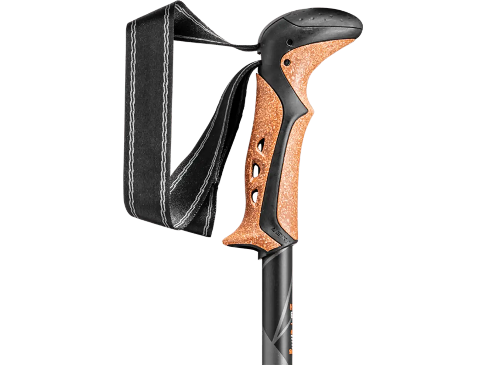 Leki Khumbu AS trekingové palice Anthracite/Orange veľ. 110 - 145cm