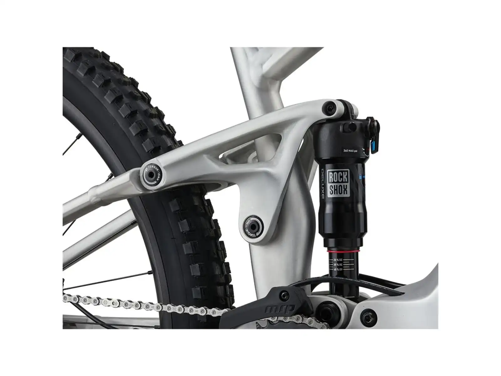 Giant Stance E+0 Pro horský elektrobicykel raw hliník