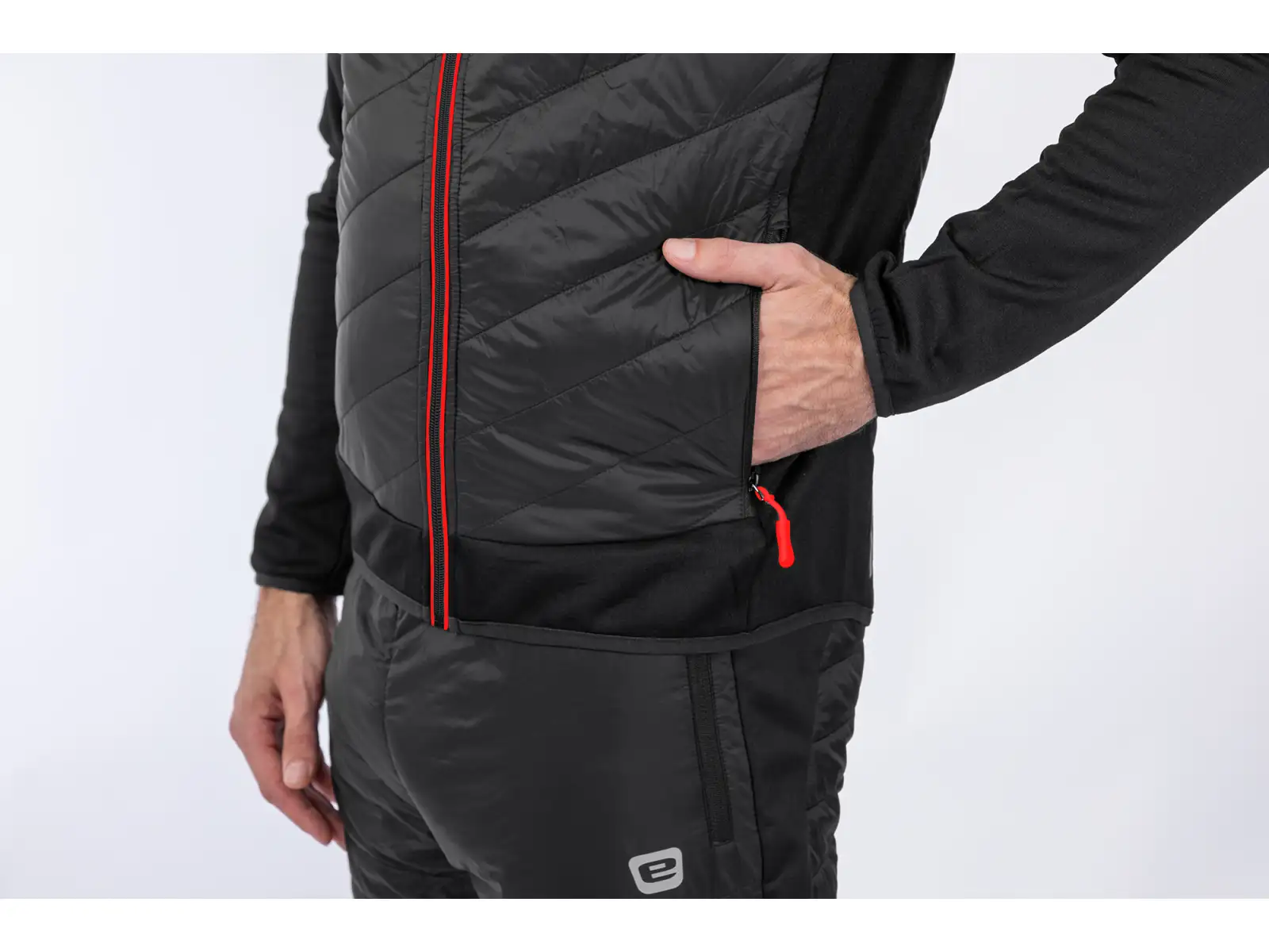 Etape Crux Pro 2.0 pánska bunda čierna/červená