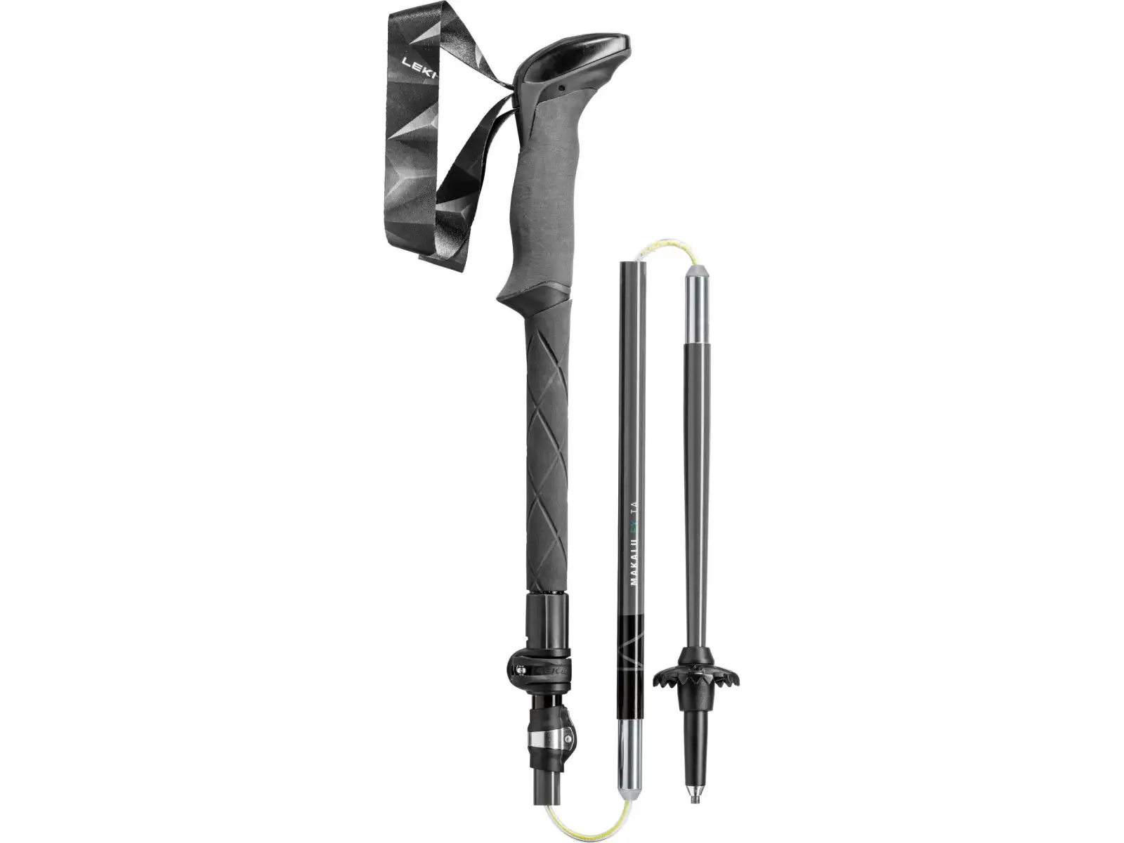 Leki Makalu FX trekingové palice Petrol/Black/Silver veľ. 110-130 cm