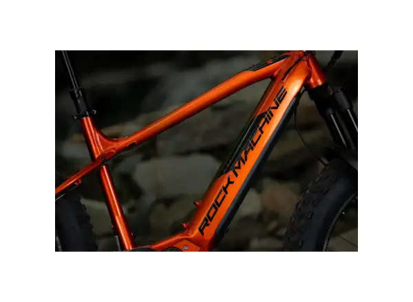 Rock Machine VYÖRY e90-26 fatbike elektrobicykel Metallic Orange/Black VZORKA