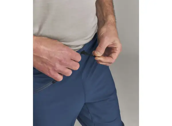 Ortovox Venet Softshell Pants pánske softshellové nohavice Blue Nunatak