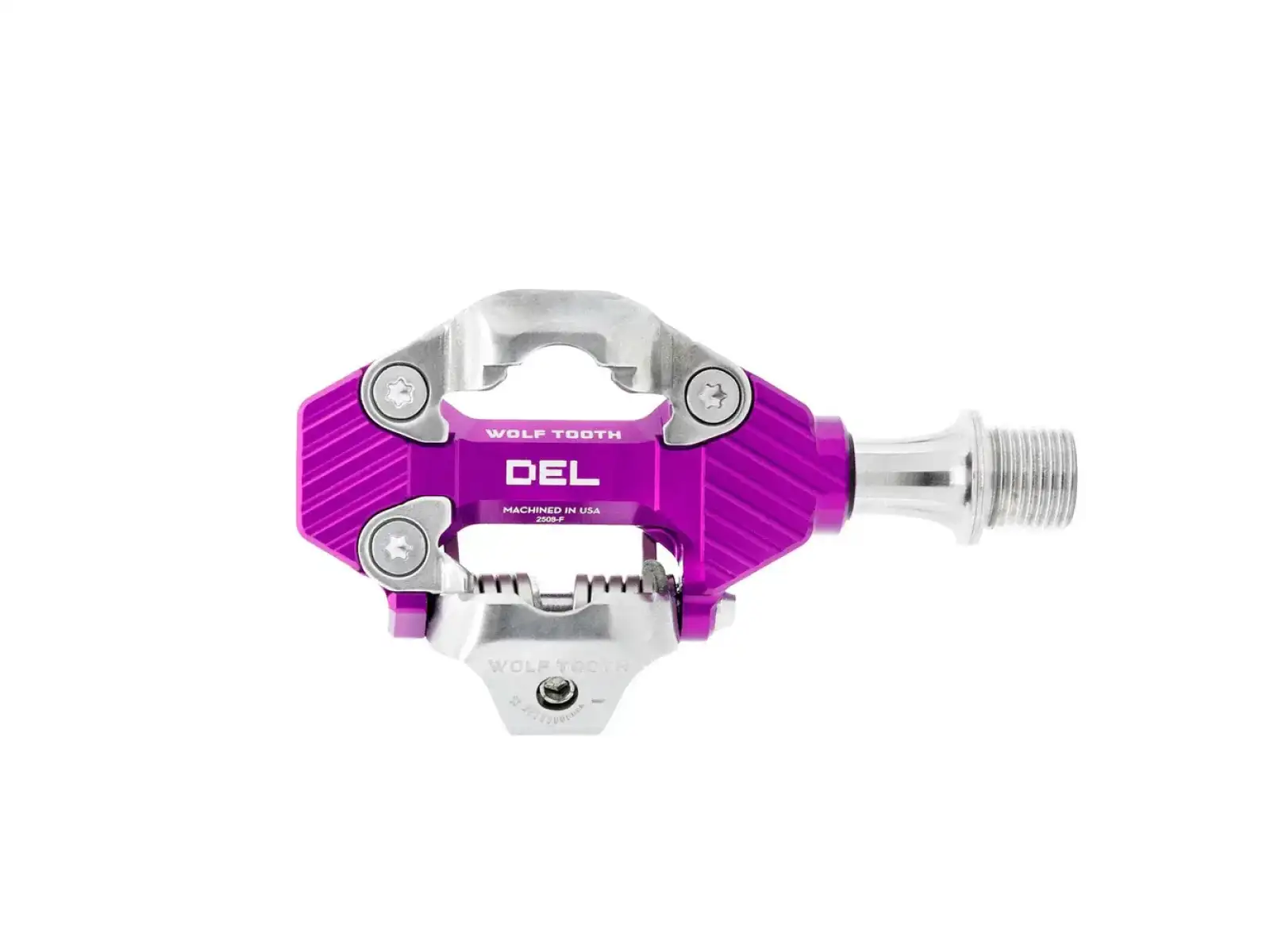 WOLF TOOTH DEL Gravel Race bezklipové pedále Ultraviolet Purple