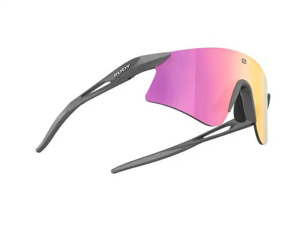 R2 Astral Glasses Grey Metal Titanium Matte