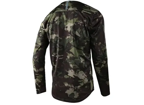 Troy Lee Designs Flowline pánsky dres s dlhým rukávom Covert army green