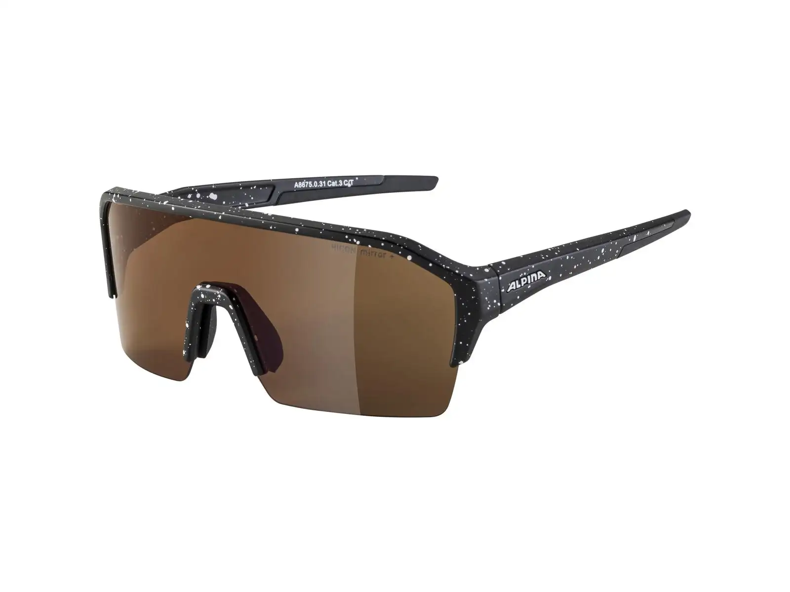 Alpina Ram HR Q-Lite okuliare Black Blue Matt