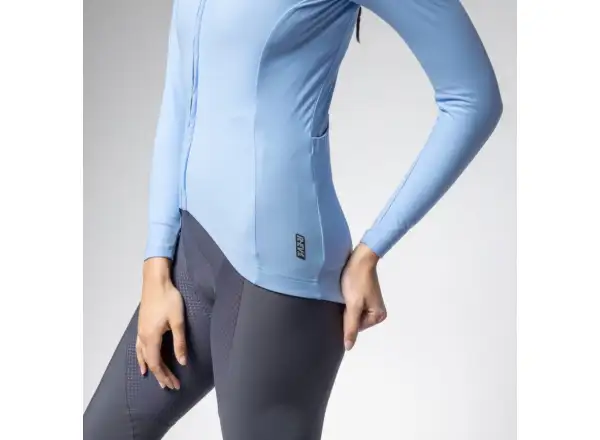 Alé R-EV1 Warm Race 2.0 dámsky zateplený dres dlhý rukáv Sky Blue