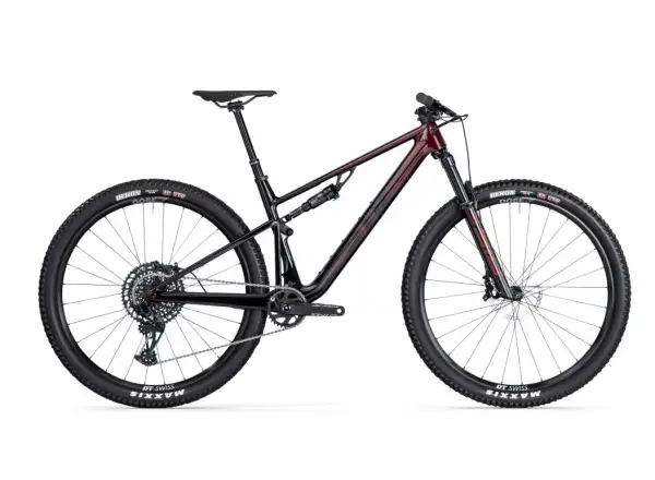 BMC Fourstroke LT ONE celoodpružený bicykel Bordeaux Red/Black