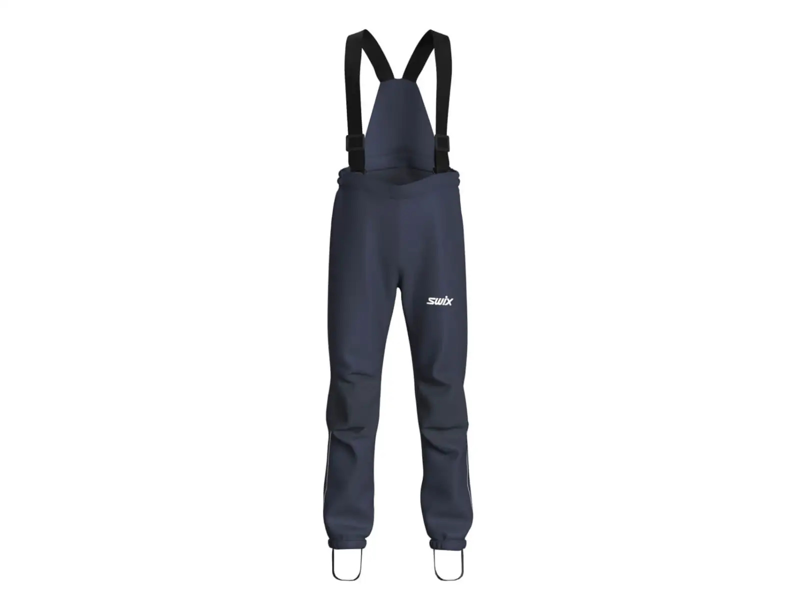 Swix Blizzard bib detské nohavice s trakmi Dark navy