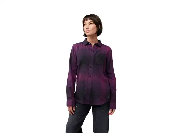 Fox Traildust Flannel dámska košeľa Sangria