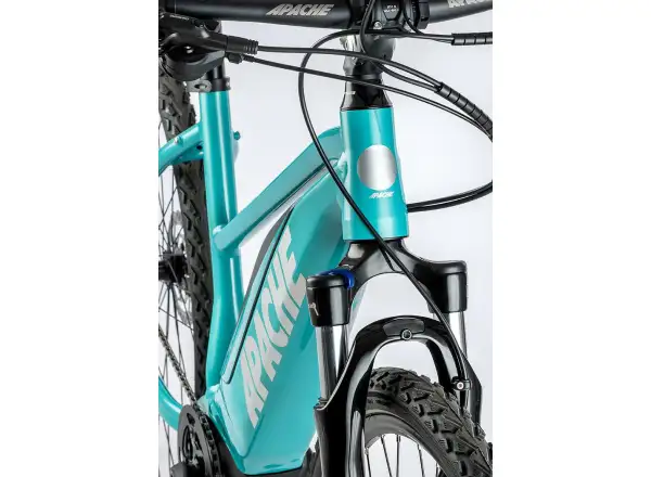 Apache Matta 1 Bosch Performance 500 tyrkysová krosový dámsky elektrobicykel