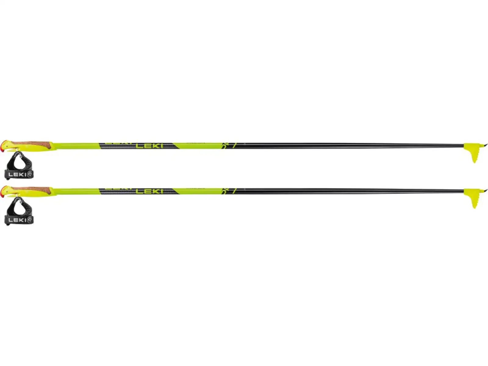 Leki PRC Junior bežecké palice neon yellow/black/light anthracite