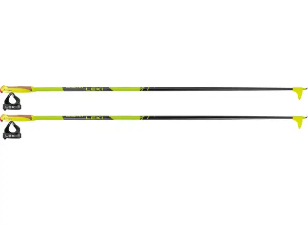 Leki PRC Junior bežecké palice neon yellow/black/light anthracite