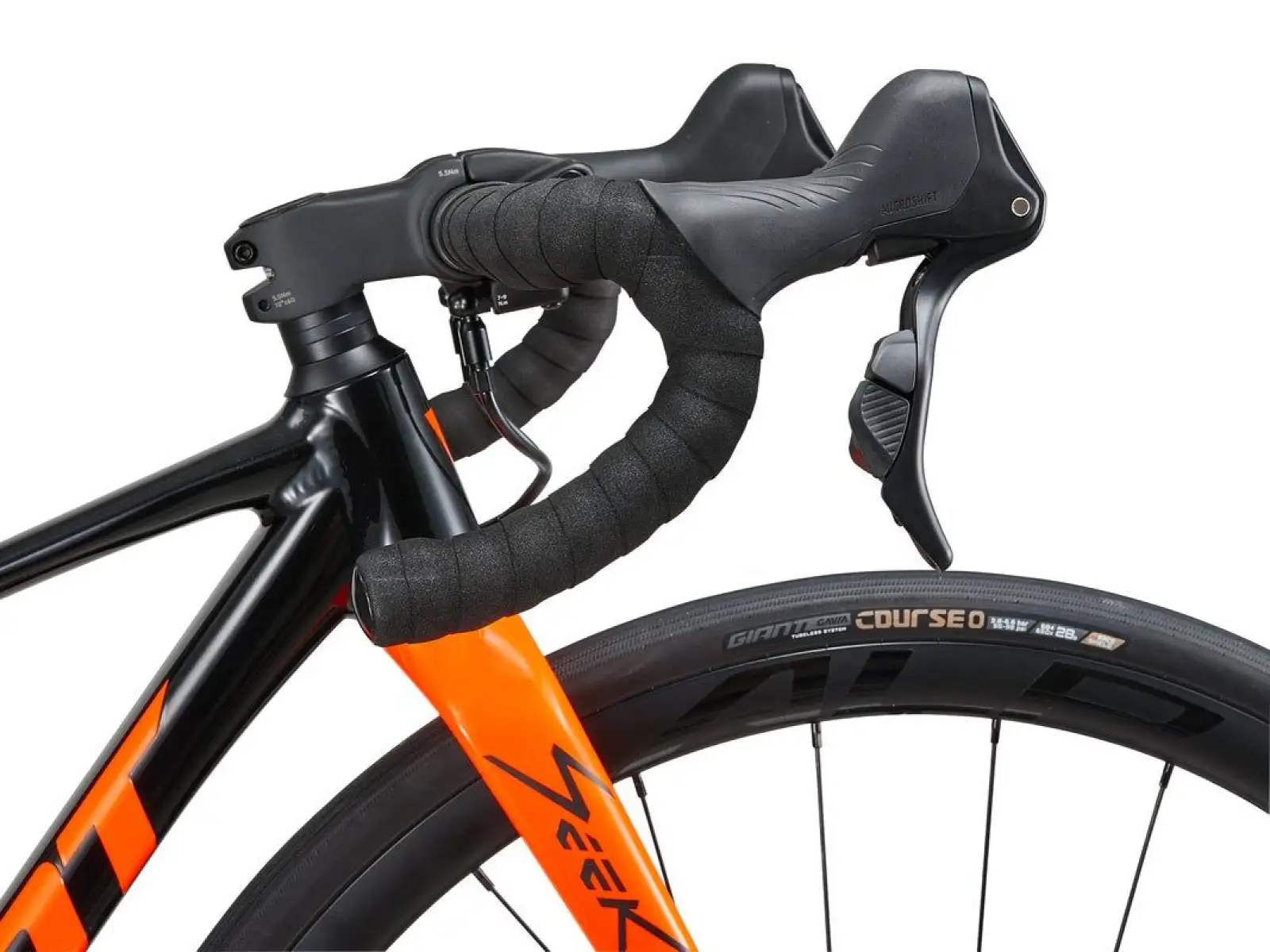 Giant Seek 2 detský cestný bicykel Abyss Black