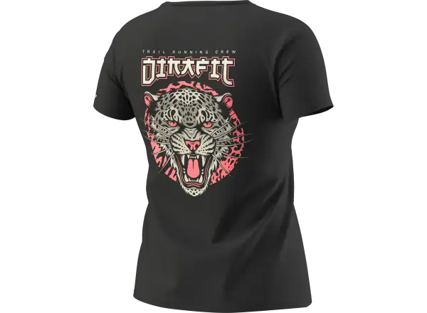 Dynafit 24/7 Graphic dámske tričko krátky rukáv Black Out/Trail Crew
