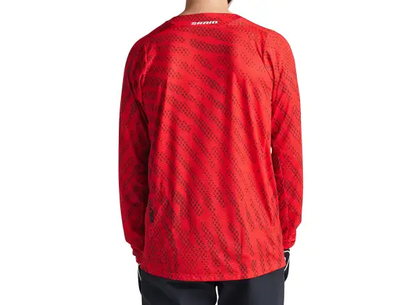 Troy Lee Designs Skyline Air SRAM pánsky dres dlhý rukáv Fiery Red