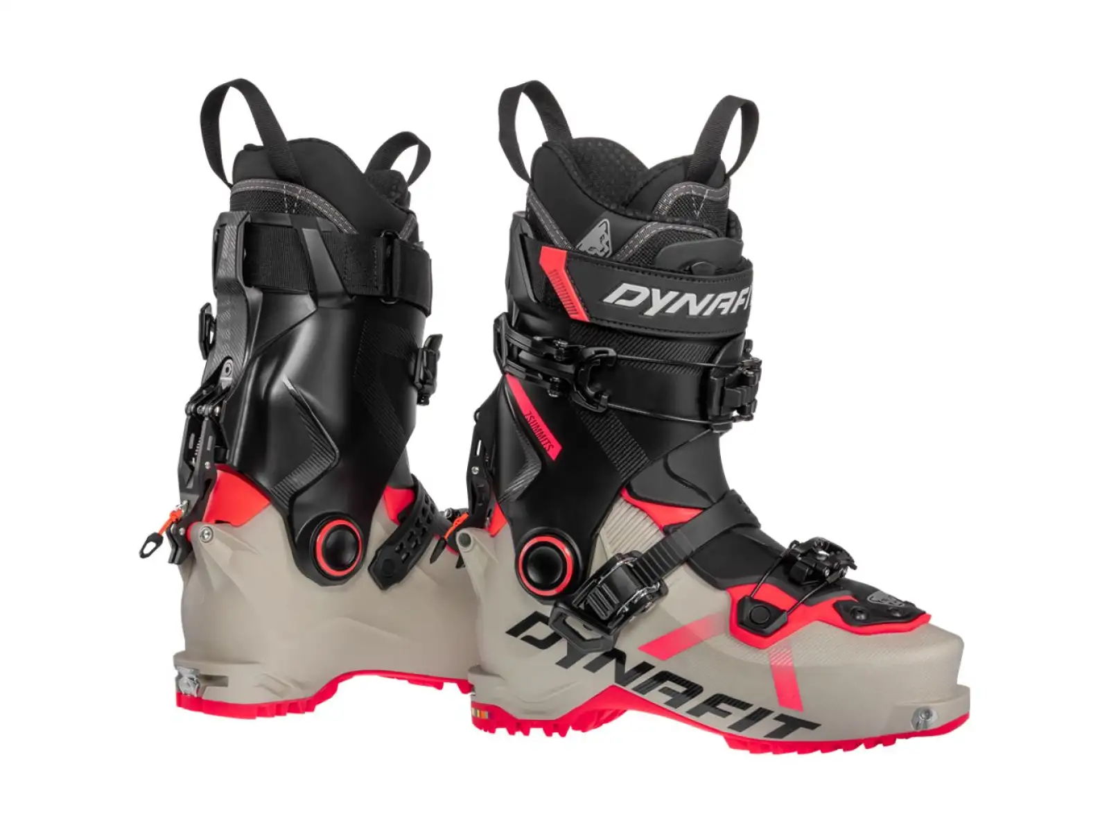Dynafit Seven Summits dámske skialpové topánky Fluo Coral/Overcast