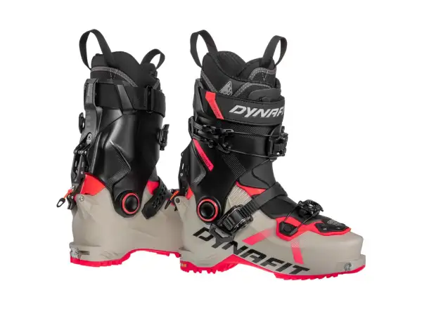Dynafit Seven Summits dámske skialpové topánky Fluo Coral/Overcast