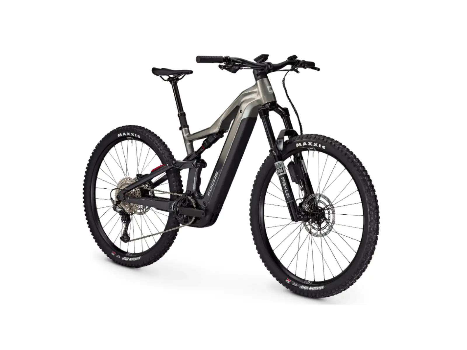 Focus Thron2 6.8 ABS celoodpružený elektrobicykel (600 Wh Steelgrey / Diamondblack)
