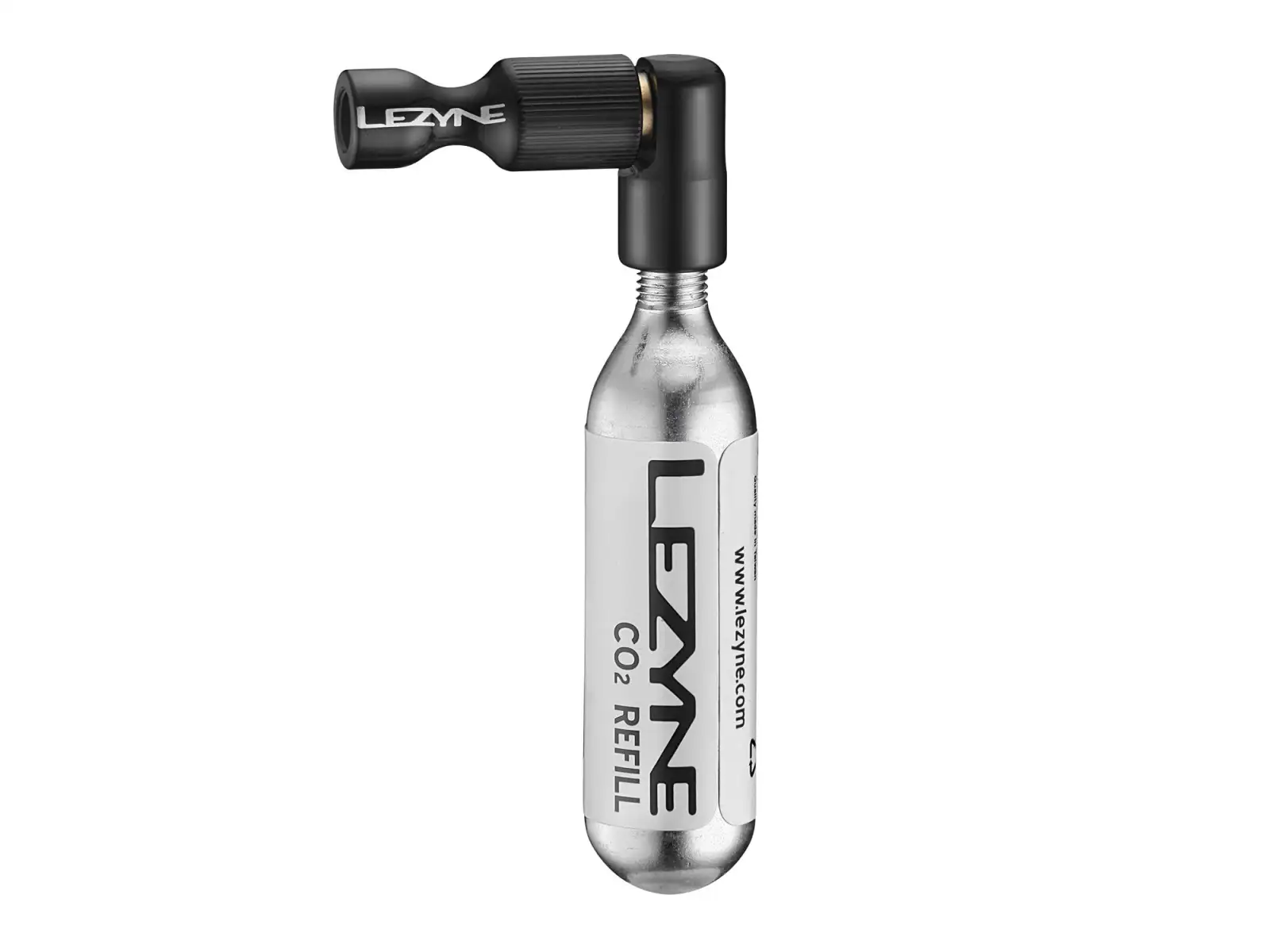 Lezyne Trigger Drive CO2 hlavica k bombičkovej pumpe black/hi-gloss