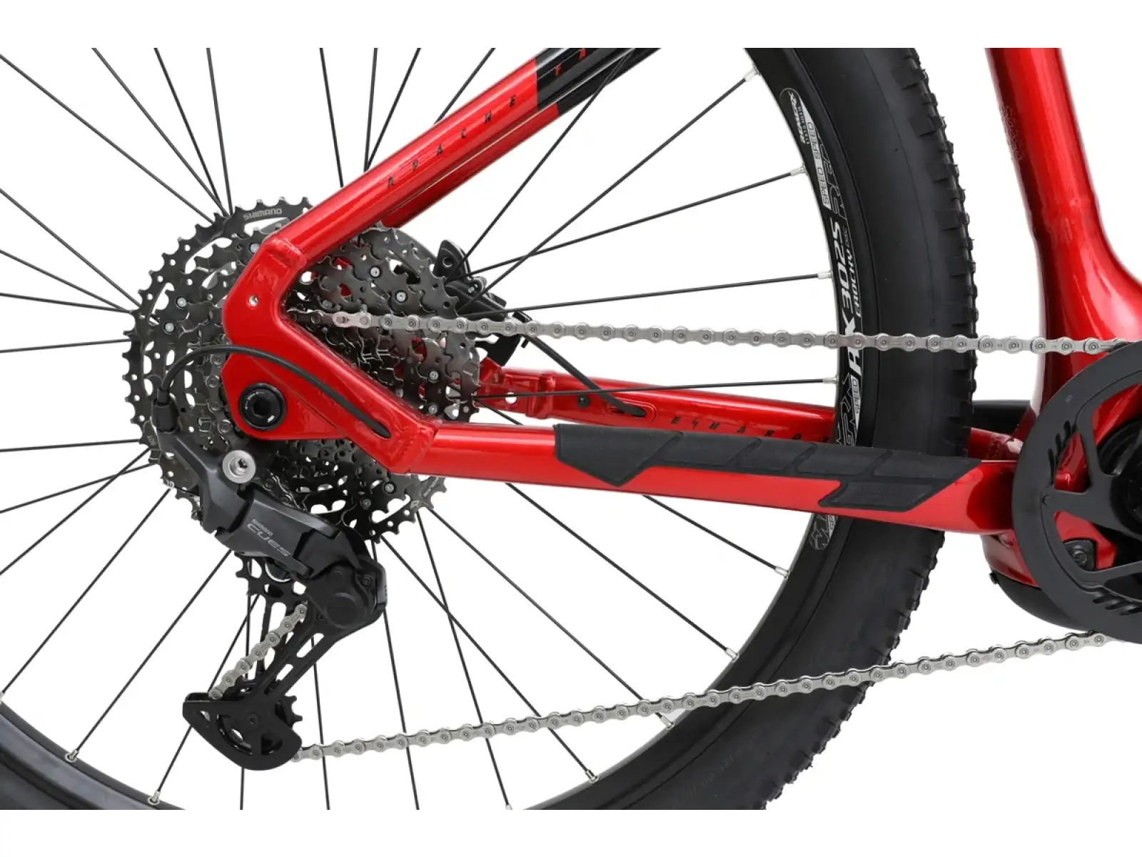 Apache Falcon 2 Bosch CX 800 Wh horský elektrobicykel červená