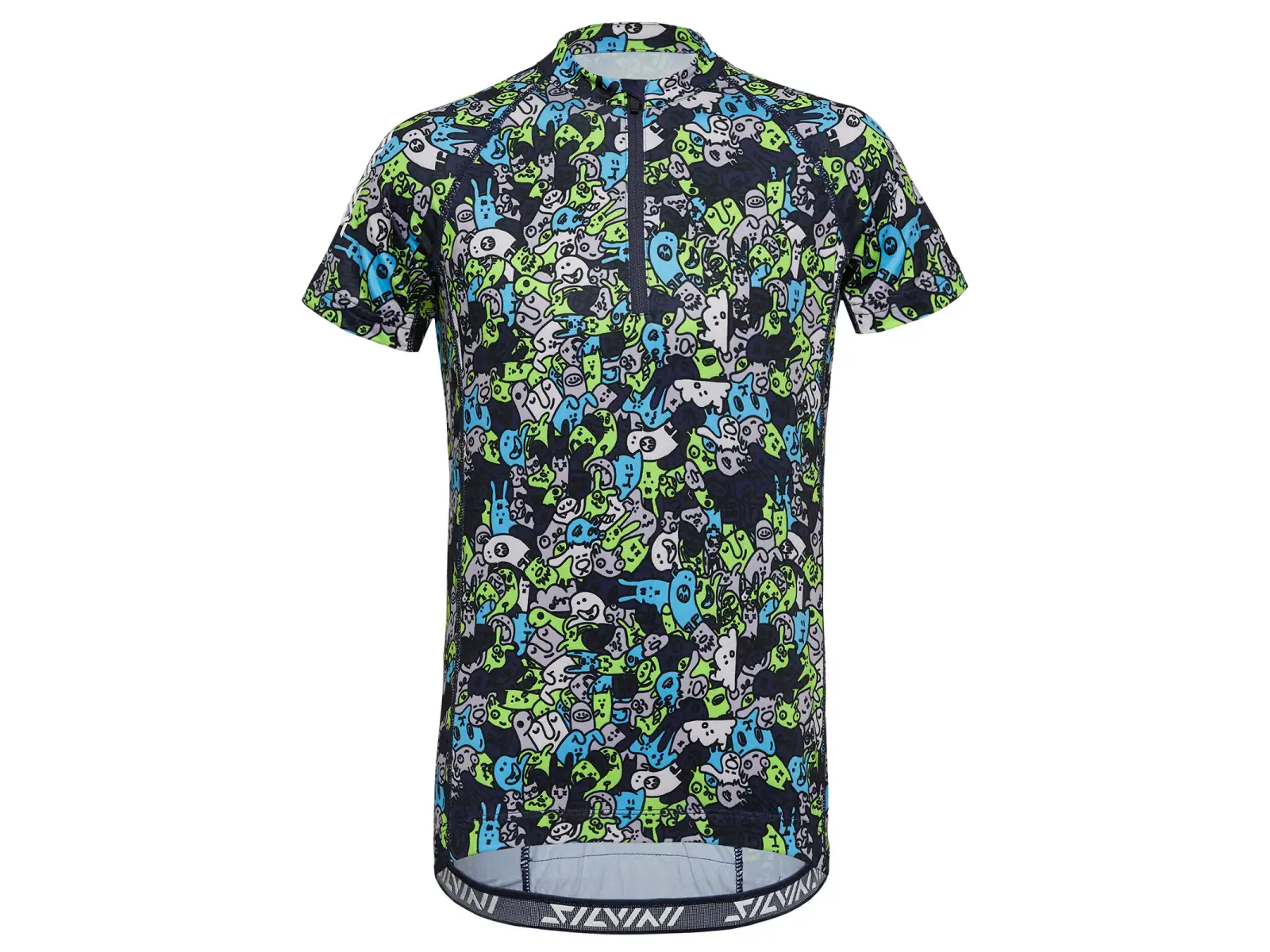 Silvini Scrivia detský dres krátky rukáv Navy/Blush