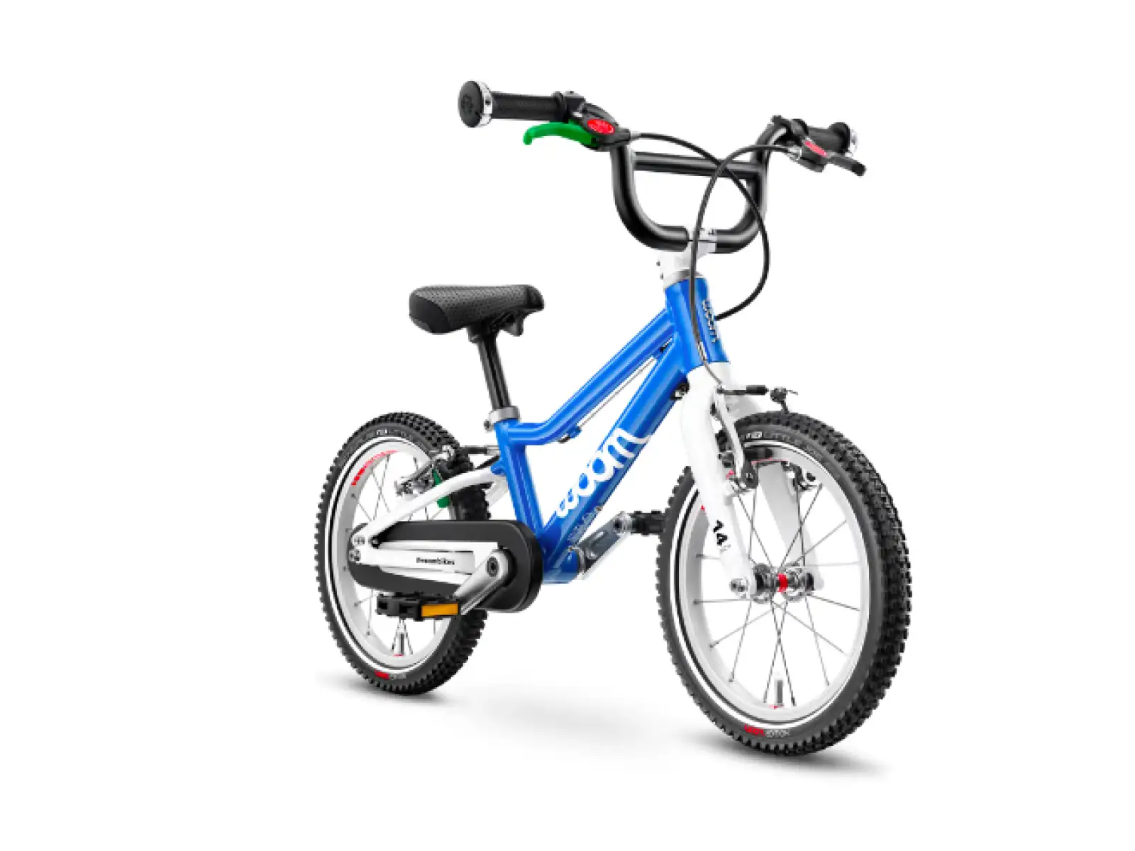Woom 2 Blue 14 Detský bicykel