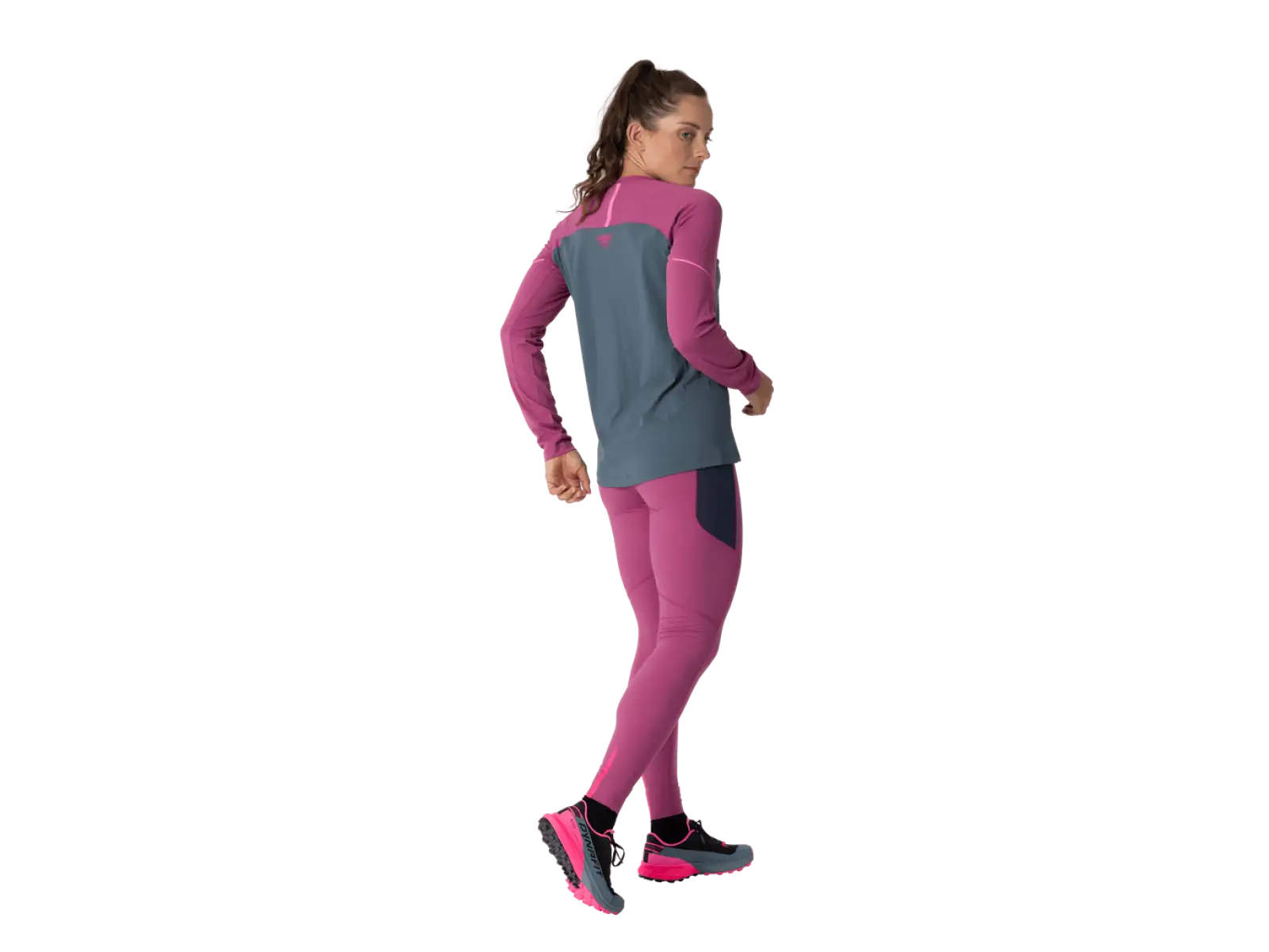 Dynafit Ultra dámske bežecké legíny Magenta